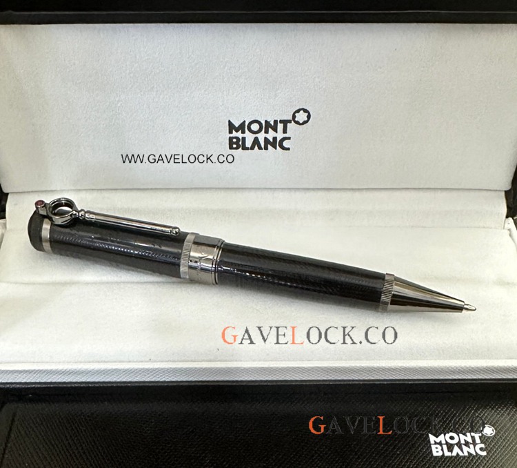 AAA Grade Solid Black Montblanc Sir Arthur Conan Doyle Ballpoint
